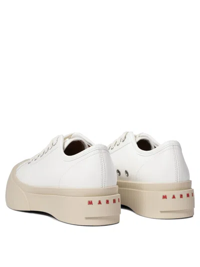 Marni Sneakers Donna Pelle Bianco