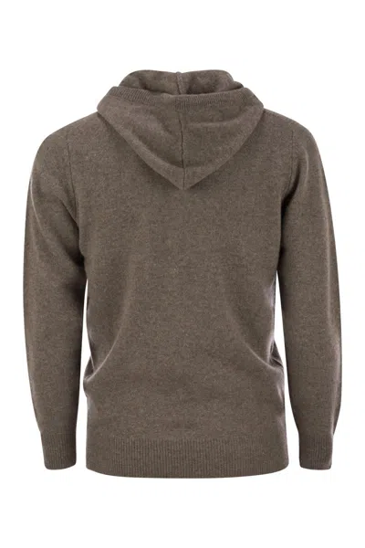 Mc2 Saint Barth Mahony - Hooded Lambswool Jumper