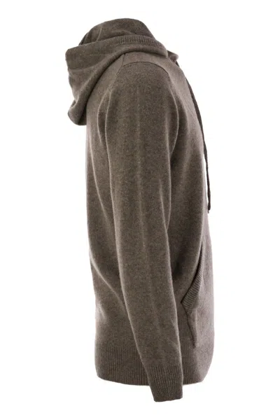 Mc2 Saint Barth Mahony - Hooded Lambswool Jumper