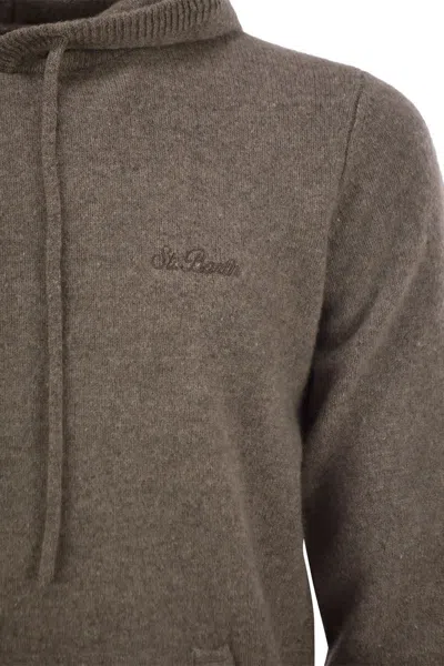 Mc2 Saint Barth Mahony - Hooded Lambswool Jumper