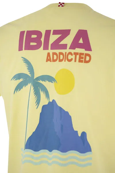 Mc2 Saint Barth T-shirt With Print On Chest And Back