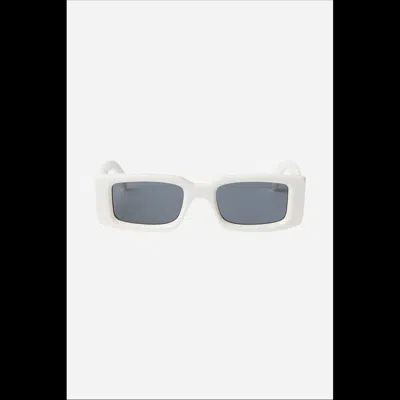 Off-white Men's Arthur Arrows Acetate Rectangle Sunglasses