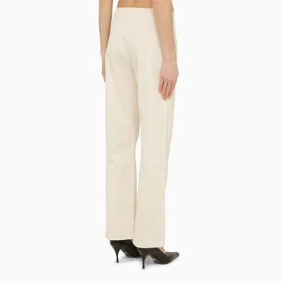 Our Legacy Regular White Cotton Trousers
