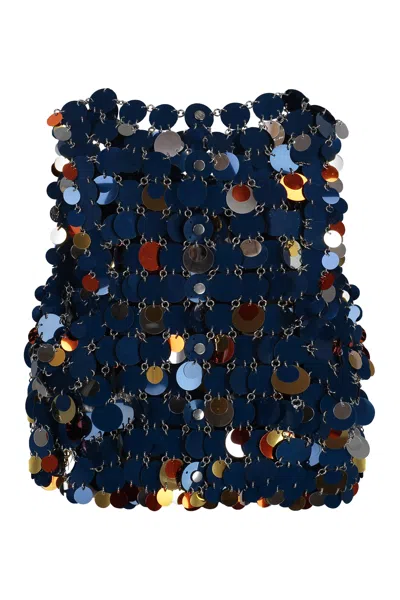 Rabanne Sequin Chain Link Sleeveless Top