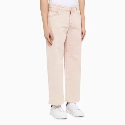 Pt01 Regular Pink Cotton Jeans