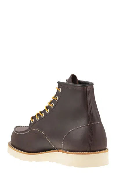 Red Wing Black Cherry Excalibur Classic Moc Leather Boots