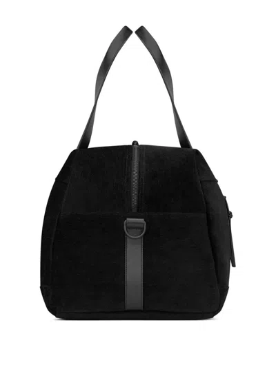 Saint Laurent Black Duffle Bag With Logo