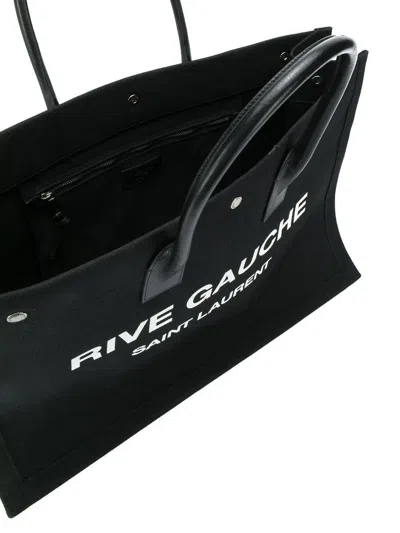 Saint Laurent Men's Rive Gauche Large Tote Bag
