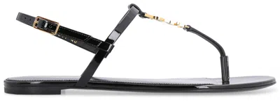 Saint Laurent Cassandra Patent Sandal