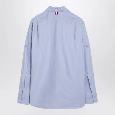 Thom Browne 'oxford Signature Striped Shirt In