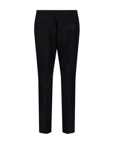 Valentino Wool And Mohair Blend Jogging Trousers