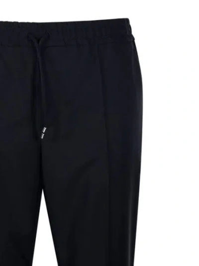 Valentino Wool And Mohair Blend Jogging Trousers