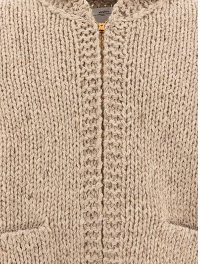 Visvim Chunky Knit Sweater Contrast Shoulder Detail