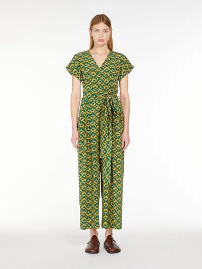 Weekend Max Mara Austero Jumpsuit Green