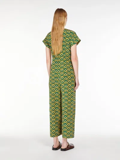 Weekend Max Mara Austero Jumpsuit Green