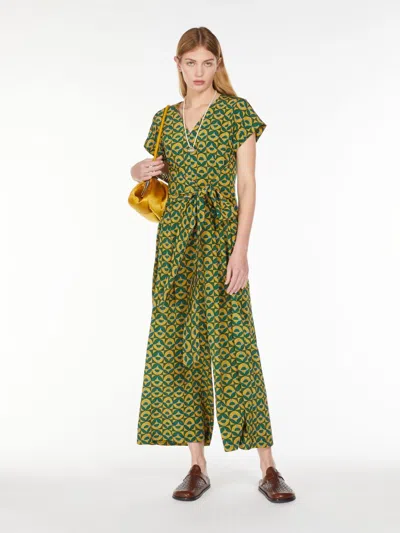 Weekend Max Mara Austero Jumpsuit Green