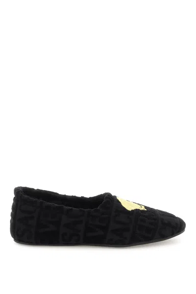 Versace Medusa Slipper In Black