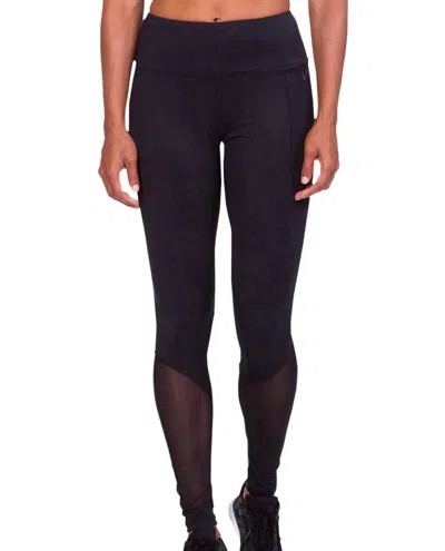 Tlf Apparel Headline Mesh Ryder Leggings In Black In Black