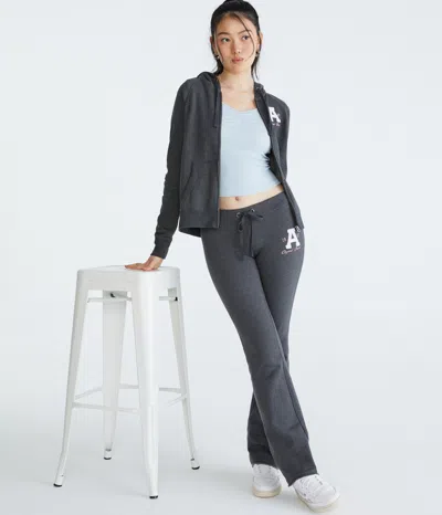 Aéropostale A1987 Original Brand Fit & Flare Sweatpants In Grey