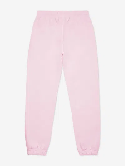New Balance Girls Brush Back Small Logo Joggers In Pink