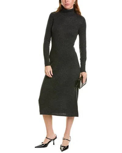 Sofiacashmere Cashmere Sweaterdress In Grey