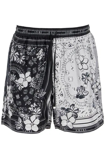 Shop Amiri Shorts & Skirts In Grey