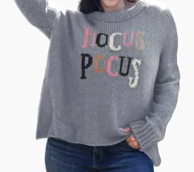 Wooden Ships Hocus Pocus Sweater In Silverstone Multi In Multi