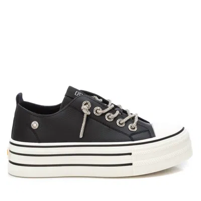 Xti Women's Casual Platform Sneakers In Black In Black