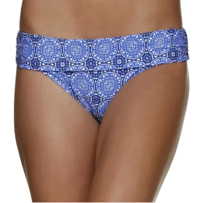 Helen Jon Antibes Fold-over Bottom In Multi