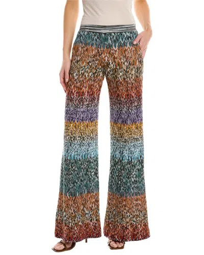 Missoni Wool-blend Palazzo Pant In Multi