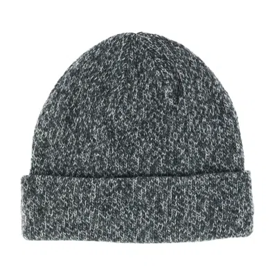 Grand Sierra Men's Ragg Wool Fleece Lined Winter Beanie Cuff Cap In Grey