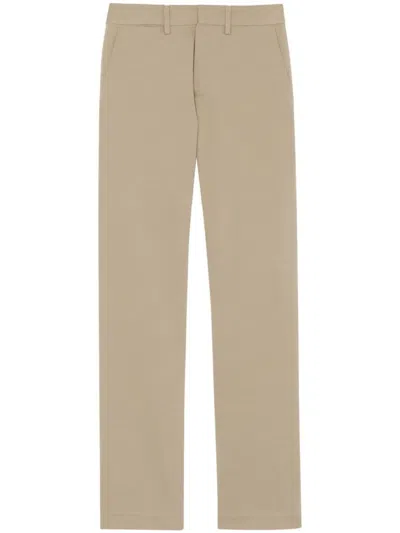Saint Laurent Pantaloni Chino In Cotone Stretch In Beige