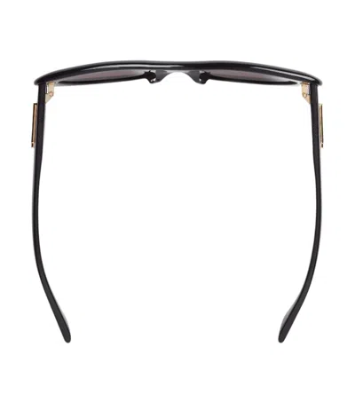 Bottega Veneta Bombe Cat Eye Sunglasses In Black/grey
