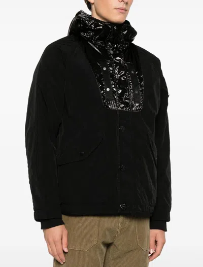 Stone Island Men's Techno Fabric Jacket In Black
