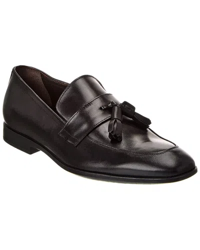 Shop M By Bruno Magli Glen Leather Loafer In Black