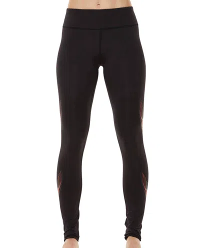 Shape Active Vortex Full Length Leggings In Black In Black