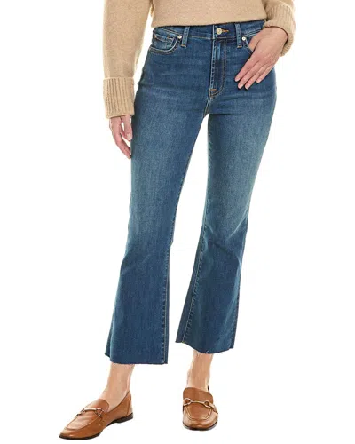 7 For All Mankind High-waist Autumn Slim Kick Jean In Blue