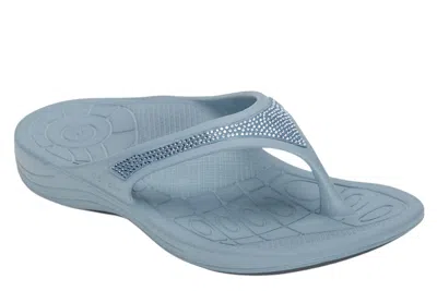 Aetrex Women's Fiji Sparkle In Blue In Blue
