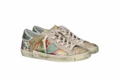 Philippe Model Women's Prsx Low Pailettes Fleurs In Multi In Multi