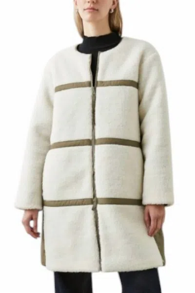Rails Granger Jacket In Ivory Olive Mix In Multi