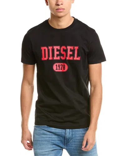 Diesel Men's Diegor Logo Graphic Tee In Black