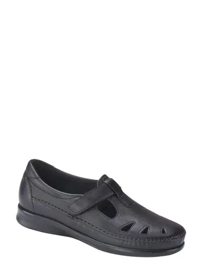 Sas Roamer Slip On Loafer - Medium In Black
