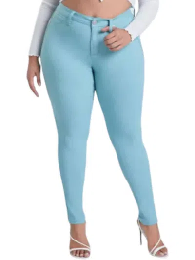 Surelymine Wannabetta Butt Jeans In Sky Blue In Blue
