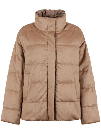 Max Mara The Cube Jackets Camel In Brown