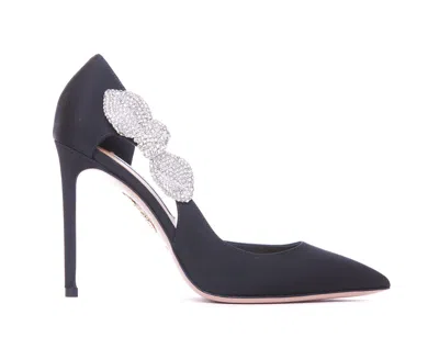 Aquazzura Very Bow Pumps In Black