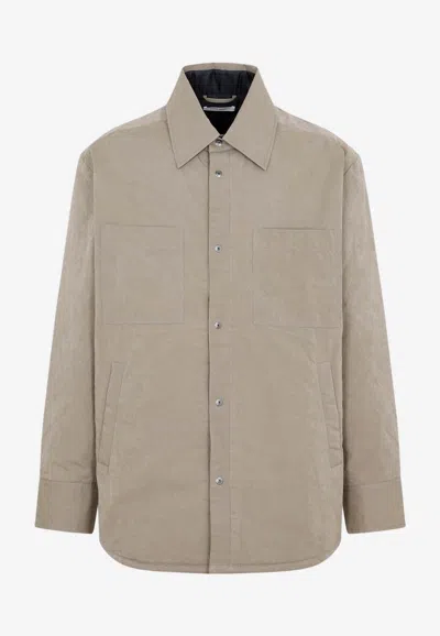 Craig Green Long-sleeve Shirt-jacket In Stone