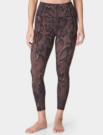 Sweaty Betty Super Soft 7/8 Yoga Leggings In Brown