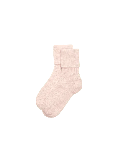 Pangaia Cashmere Bed Socks In Pink