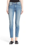 FRAME 'Le High Skinny' High Rise Crop Jeans (Sayville)