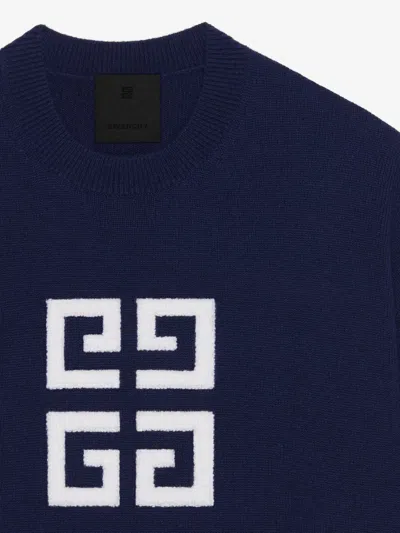 Givenchy 4g Sweater In Cashmere In Black
